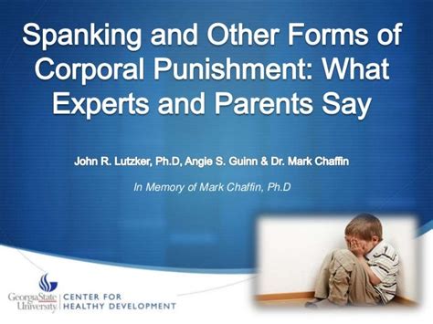 soankang.|Corporal Punishment as a Form of Discipline Harms Children.